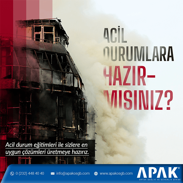 İzmir Acil Durum Eğitimleri
