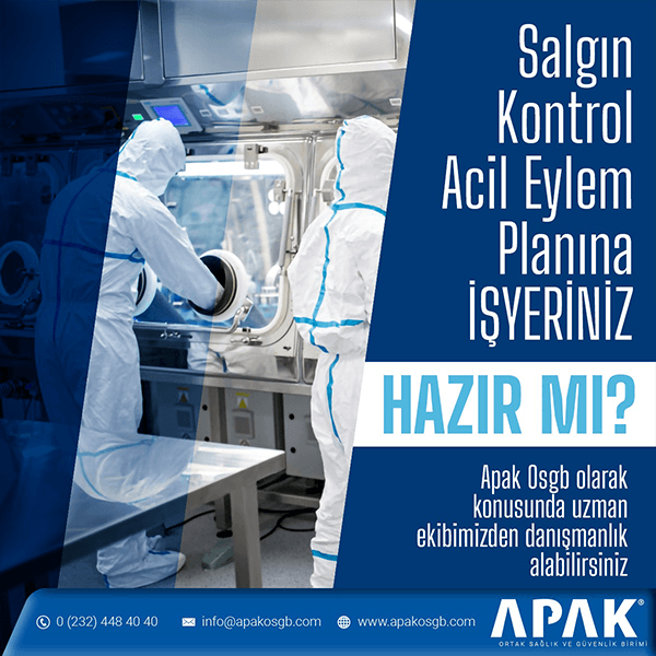 Salgın Kontrol Acil Eylem Planı İzmir