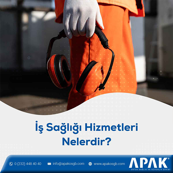 İş sağlığı hizmetleri nelerdir?