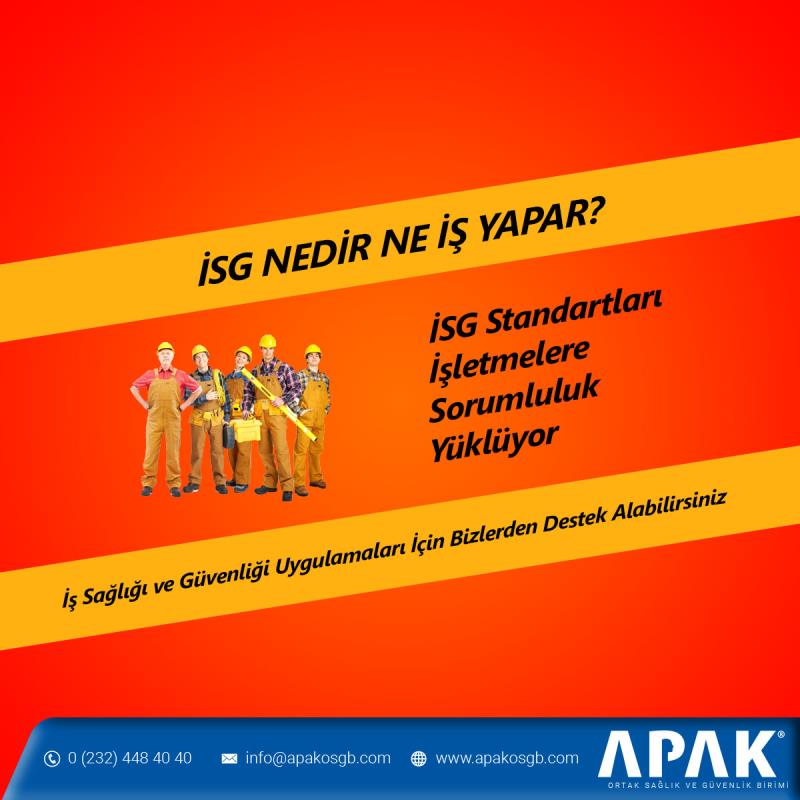 İSG Nedir Ne İş Yapar?