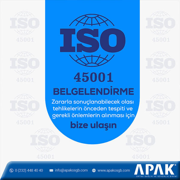 ISO 45001 Belgelendirme