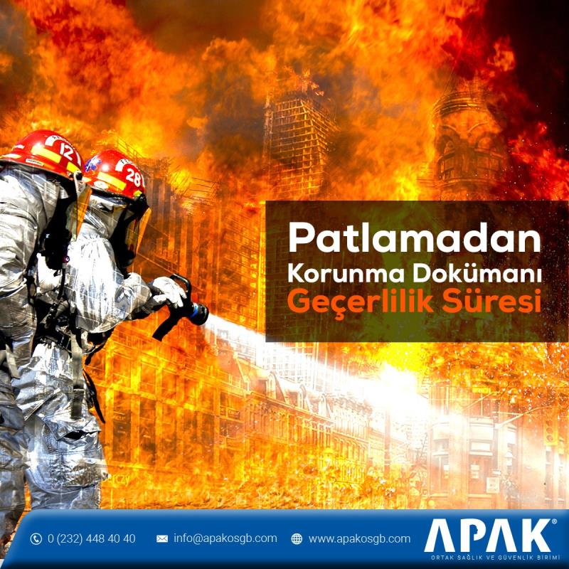 Patlamadan Korunma Dokümanı Geçerlilik Süresi