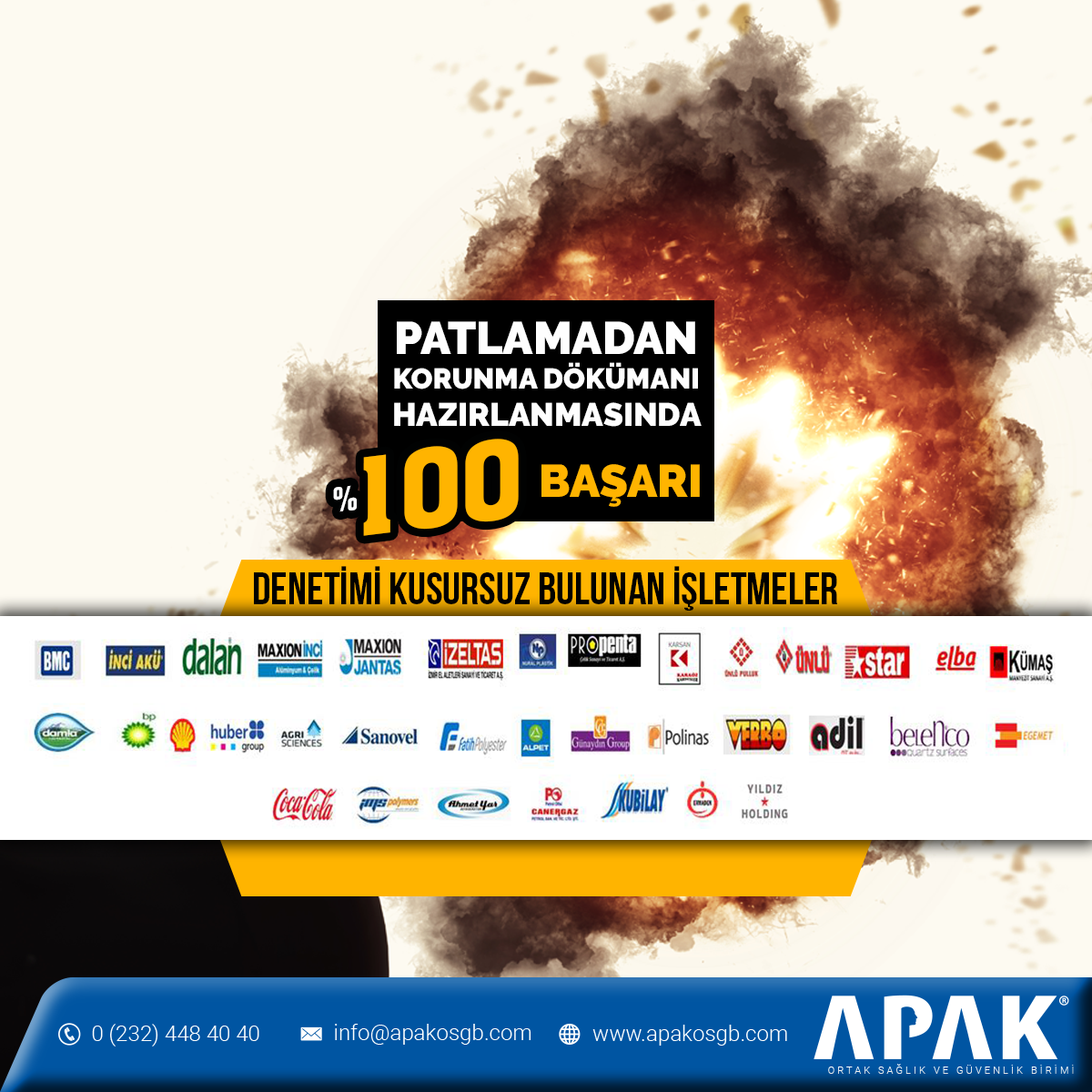 Patlamadan Korunma Dökümanı Hazırlanması